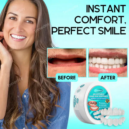 𝐋𝐚𝐬𝐭 𝐃𝐚𝐲 𝐃𝐢𝐬𝐜𝐨𝐮𝐧𝐭 - 𝟕𝟓% 𝐎𝐟𝐟 🎊Newest 2025 𝐓𝐧𝐧𝐞𝐝𝐞𝐲® Adjustable Snap-On Dentures✅🦷