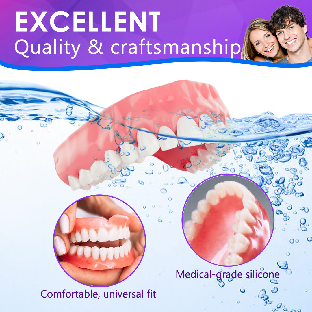 𝐁𝐢𝐤𝐞𝐧𝐝𝐚™ Silicone Reline Denture Set (⏰ Limited Time Discount Last 30 Minutes ⏰)CED🦷