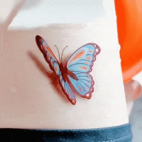 ❤️ Trendy 3D temporary tattoo Stickers 30 PCS