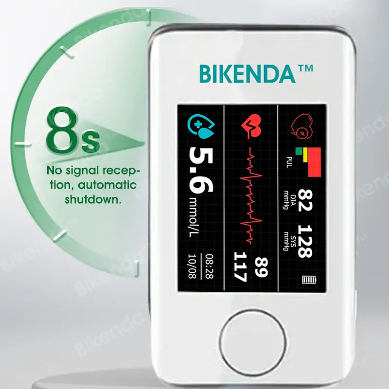 Official Store |🚚 Bikenda™ A.M.A.-Approved Non-Invasive Blood Sugar Monitor [99.9% Accuracy] + Free Gift 🎁 | Your Health, Our Priority!