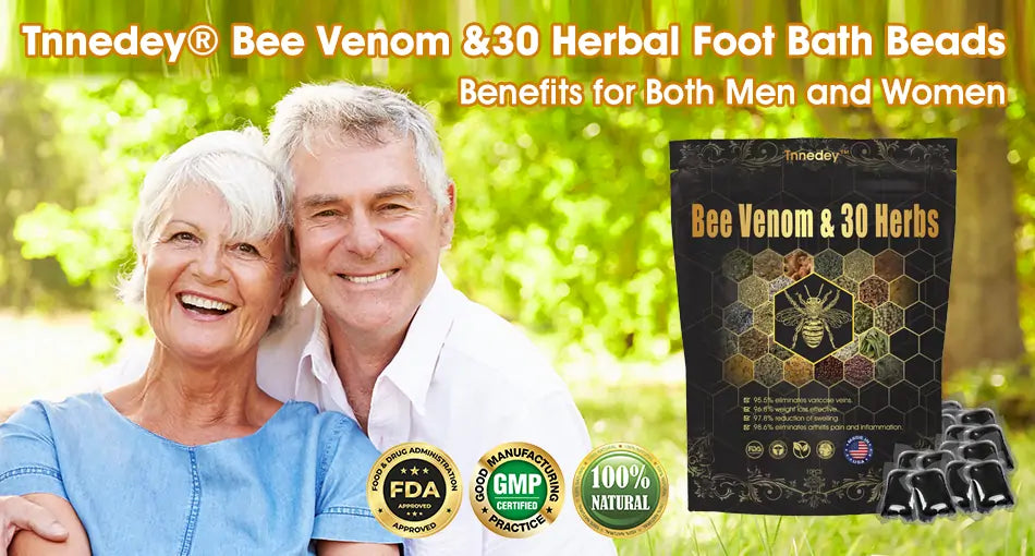 𝐂𝐡𝐫𝐢𝐬𝐭𝐦𝐚𝐬 𝐒𝐩𝐞𝐜𝐢𝐚𝐥: Tnnedey® Bee Venom & 30-Herb Detox Foot Soak Beads for 𝐁𝐨𝐝𝐲 𝐒𝐜𝐮𝐥𝐩𝐭𝐢𝐧𝐠 Recommended by the America 𝐋𝐲𝐦𝐩𝐡𝐚𝐭𝐢𝐜 Academy (ALA) 🎄✨