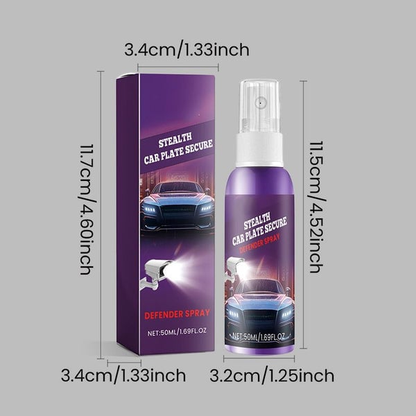 [Official Store] Car License Plate Invisible Spray🚘💨