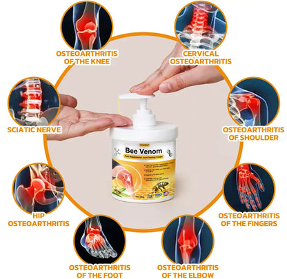 𝐓𝐧𝐧𝐞𝐝𝐞𝐲® Bee Venom Pain Suppression Joint Healing Cream (👩🏼‍⚕️COA Recommended)🔥🐝