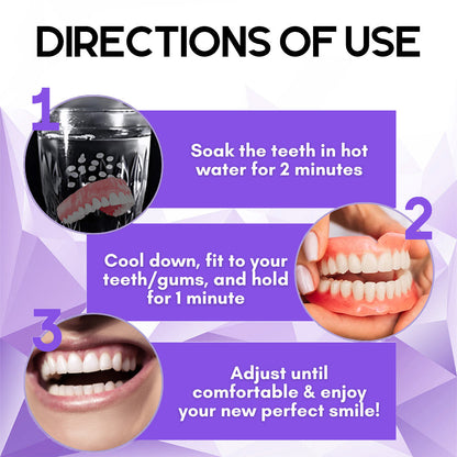 𝐁𝐢𝐤𝐞𝐧𝐝𝐚™ Silicone Reline Denture Set (⏰ Limited Time Discount Last 30 Minutes ⏰)CED🦷