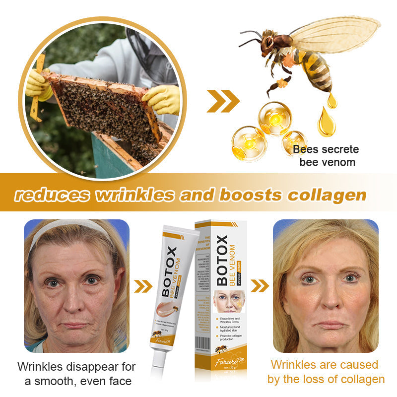 Made and Shipped from the USA✅ Fubsta™ Botox Bee Venom Wrinkle Removal Cream-Last Day Promotion 70% OFF