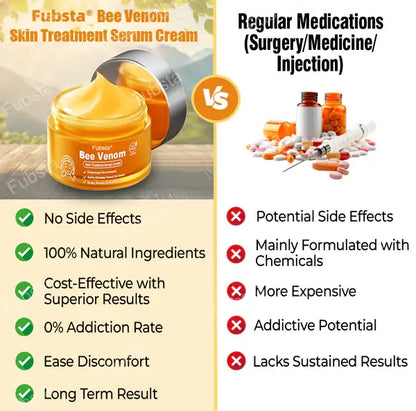 Fubsta® 𝑩𝒆𝒆 𝑽𝒆𝒏𝒐𝒎 𝑺𝒌𝒊𝒏 𝑻𝒓𝒆𝒂𝒕𝒎𝒆𝒏𝒕 𝑺𝒆𝒓𝒖𝒎 𝑪𝒓𝒆𝒂𝒎👨‍⚕️ (Suitable for all ages & TGA recommends)