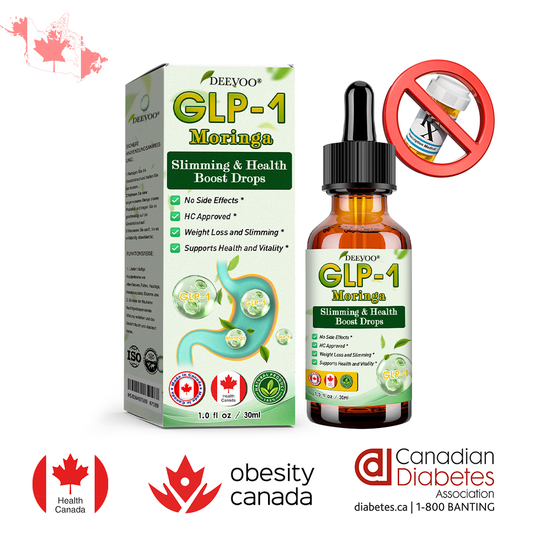 Deevoo® GLP-1 Moringa Slimming & Health Boost Drops💥( Food-grade fat burner – Developed by The Obesity Society)