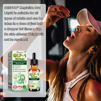 Deevoo® GLP-1 Moringa Slimming & Health Boost Drops💥( Food-grade fat burner – Developed by The Obesity Society)