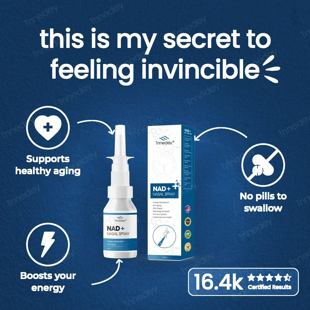 【Tnnedey® Official Store】 NAD+ Nasal Spray(Last Day Discount：70%)