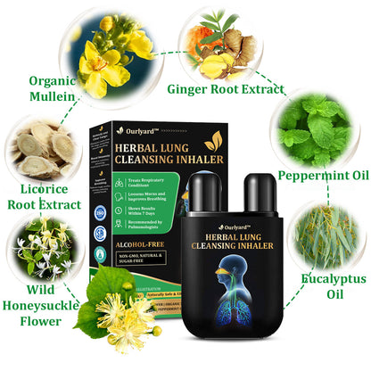 💖✅Official Store:tnnedey™ Herbal Lung Cleansing Inhaler (💝 Cough, wheezing, shortness of breath, sputum, stuffy nose, bronchitis, bronchitis, allergy symptoms, lung discomfort💝)