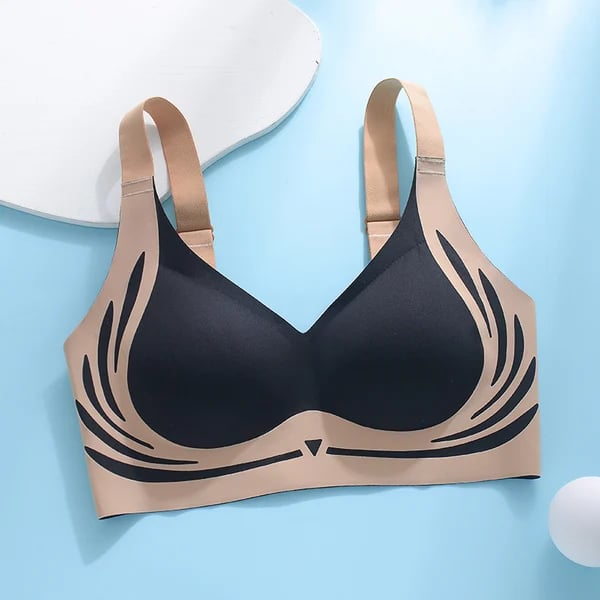 🎁Last Day 70% Off - Super gather bra - Wireless Push-up Bra👍No more sagging breasts