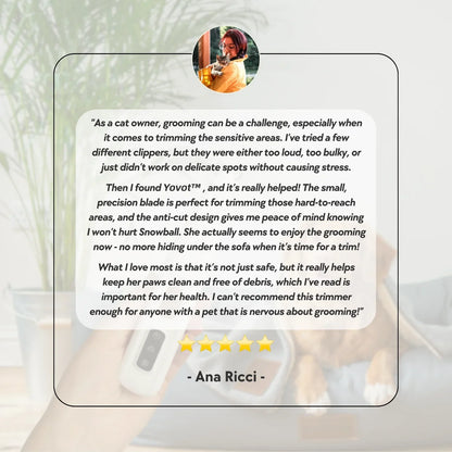 [Official Store] Last Day Discount: 70% OFF Yovot™ Pet Clippers：With ultrasonic cleaning and anti-inflammatory function🐾