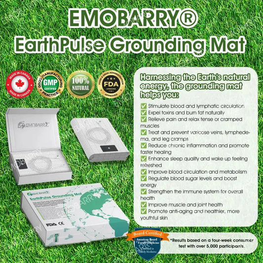 【EMOBARRY® Official Store】 EarthPulse Grounding Mat - 🏆Restore Balance & Boost Wellness with Grounding