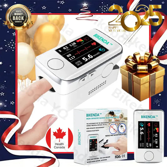 【Official Store】Bikenda™ Non-Invasive Blood Glucose Meter + Exclusive Gift [99.9% Accuracy]🏆