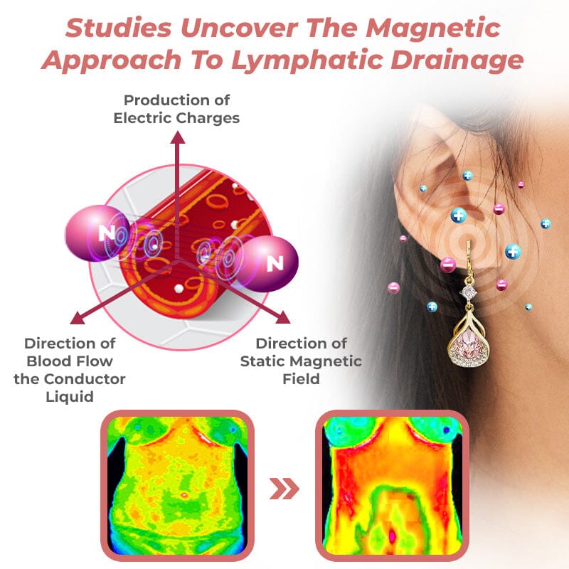 CZTICLE® Lymph Flow Magnetogen Earrings✨💟