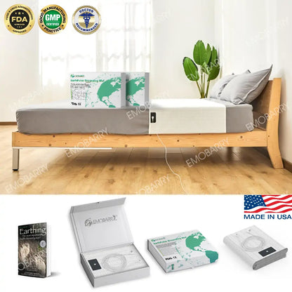【Official Store】[-𝟕𝟎%𝐎𝐅𝐅-]🌏EMOBARRY® EarthPulse Grounding Mat – 𝐒𝐞𝐞 𝐑𝐞𝐬𝐮𝐥𝐭𝐬 𝐢𝐧 𝟕 𝐃𝐚𝐲𝐬: Lymphatic Therapy, Blood Sugar Regulation, Detox & Body Sculpting