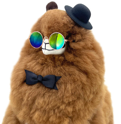 【LAST DAY 70% OFF 】 Hazelnut Dream Alpaca – Luxuriously Soft Handcrafted Plush (Made in USA) 🦙✨