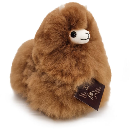 【LAST DAY 70% OFF 】 Hazelnut Dream Alpaca – Luxuriously Soft Handcrafted Plush (Made in USA) 🦙✨