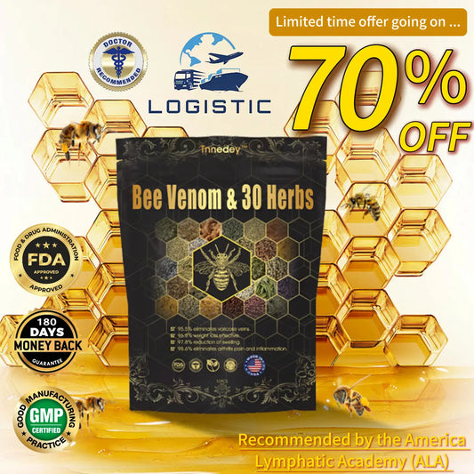 𝐂𝐡𝐫𝐢𝐬𝐭𝐦𝐚𝐬 𝐒𝐩𝐞𝐜𝐢𝐚𝐥: Tnnedey® Bee Venom & 30-Herb Detox Foot Soak Beads for 𝐁𝐨𝐝𝐲 𝐒𝐜𝐮𝐥𝐩𝐭𝐢𝐧𝐠 Recommended by the America 𝐋𝐲𝐦𝐩𝐡𝐚𝐭𝐢𝐜 Academy (ALA) 🎄✨