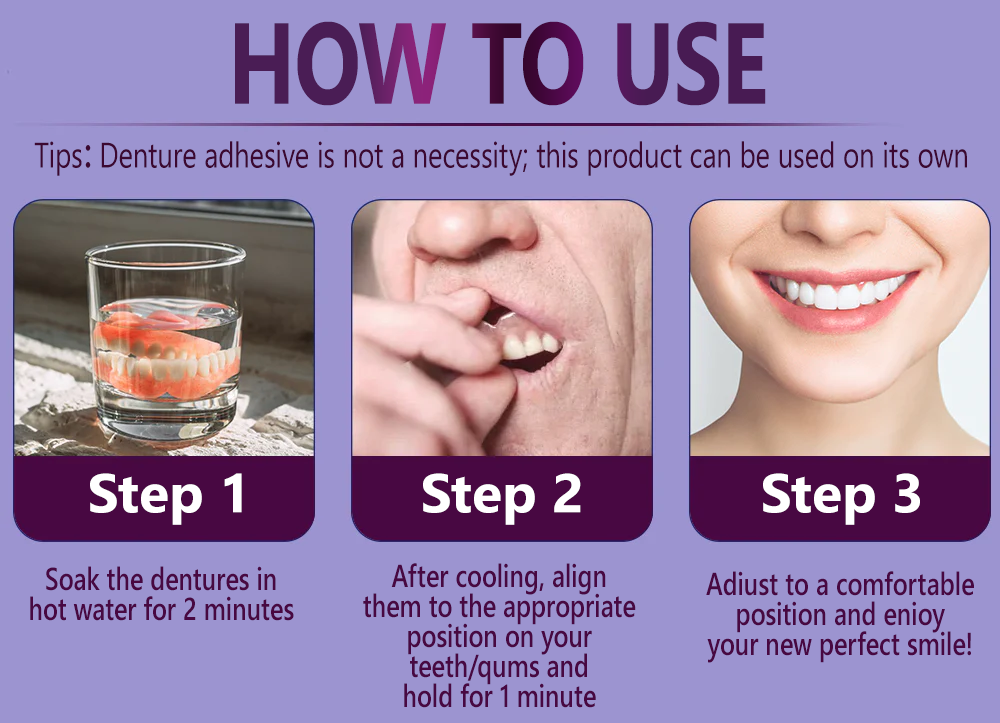 (Official website) 𝐁𝐢𝐤𝐞𝐧𝐝𝐚® Silicone Denture Kit Recommended by the Canadian Dental Association✨