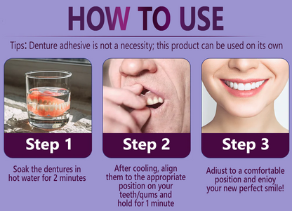 (Official website) 𝐁𝐢𝐤𝐞𝐧𝐝𝐚® Silicone Denture Kit Recommended by the Canadian Dental Association✨
