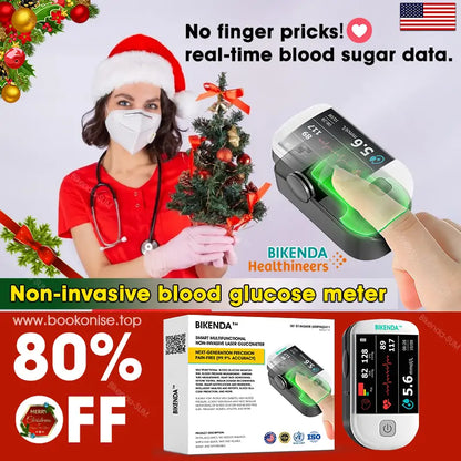 【𝐔𝐒 𝐌𝐞𝐝𝐢𝐜𝐚𝐥】Bikenda™ 3-in-1 Advanced Health Monitor – Blood Glucose, Blood Pressure & ECG with 99.9% Accuracy