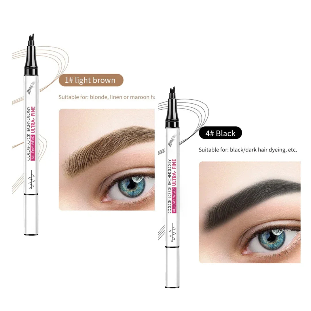 Fubsta™ Waterproof & Sweatproof 3D Precision Eyebrow Pen – Quick & Defined Lines