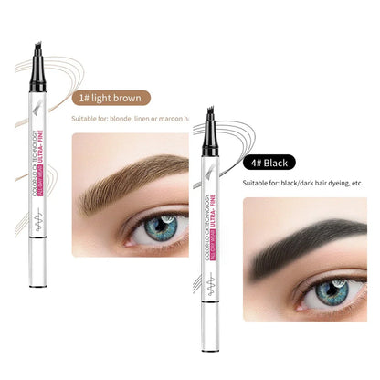 Fubsta™ Waterproof & Sweatproof 3D Precision Eyebrow Pen – Quick & Defined Lines