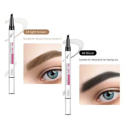 Fubsta™ Waterproof & Sweatproof 3D Precision Eyebrow Pen – Quick & Defined Lines