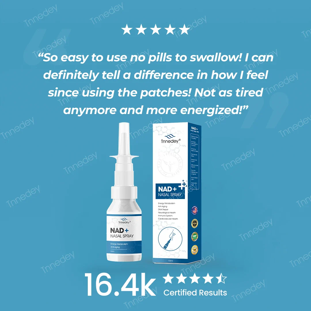 【Tnnedey® Official Store】 NAD+ Nasal Spray(Last Day Discount：70%)