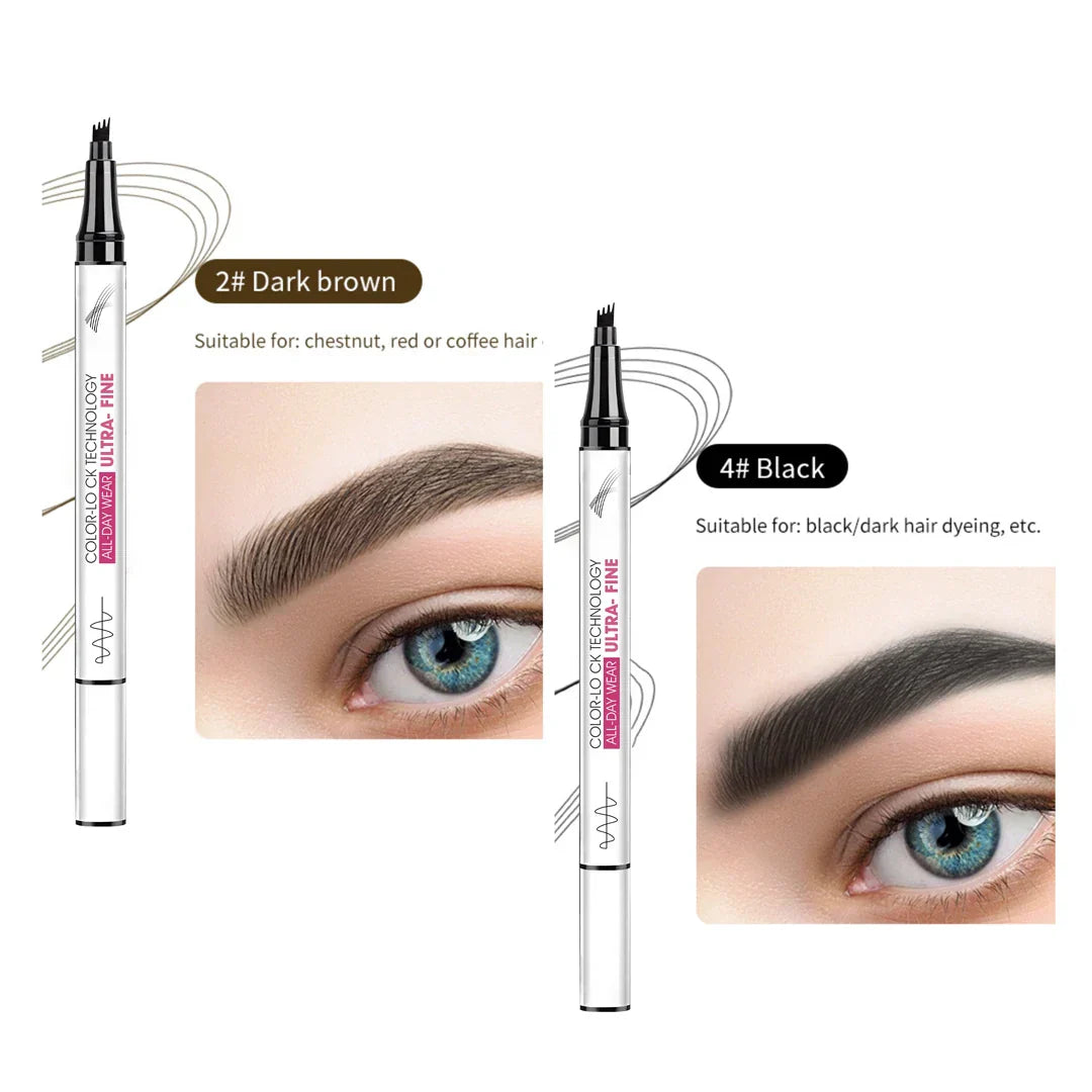 Fubsta™ Waterproof & Sweatproof 3D Precision Eyebrow Pen – Quick & Defined Lines