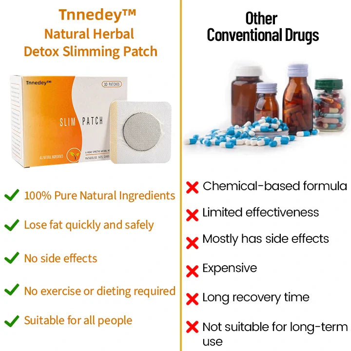 Natural Herbal Detox Slimming Patch 🌿✨ (Limited Time Discount! 🔥 Last Day to Save!)