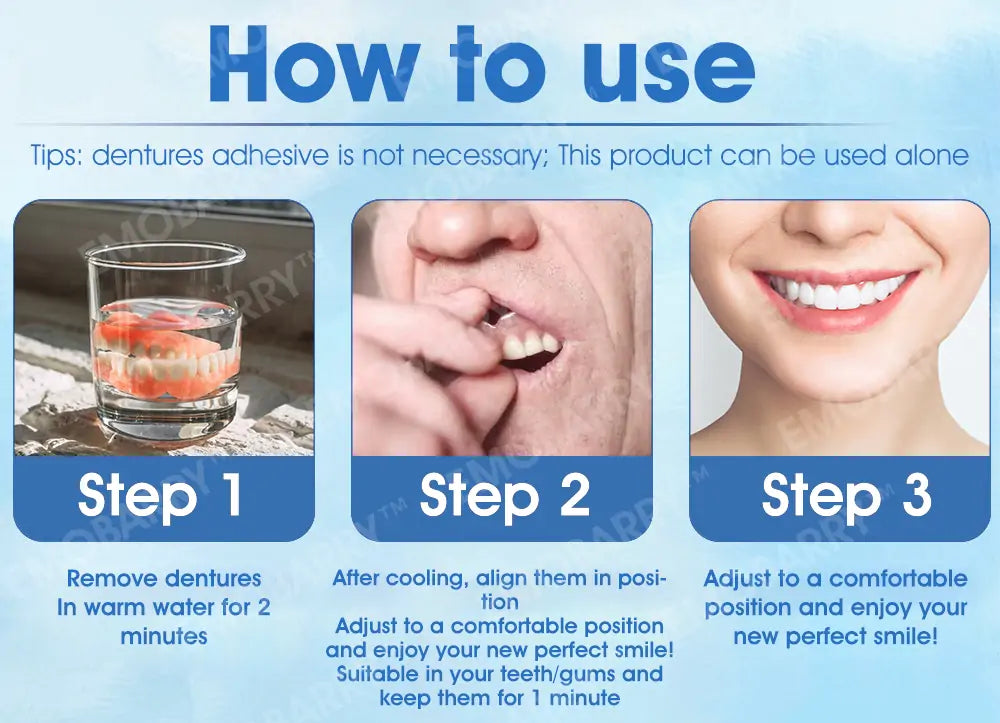 【Official Store】Bikenda™ Premium Custom Silicone Denture Set – Hurry, 30-Minute Flash Sale! ⏰