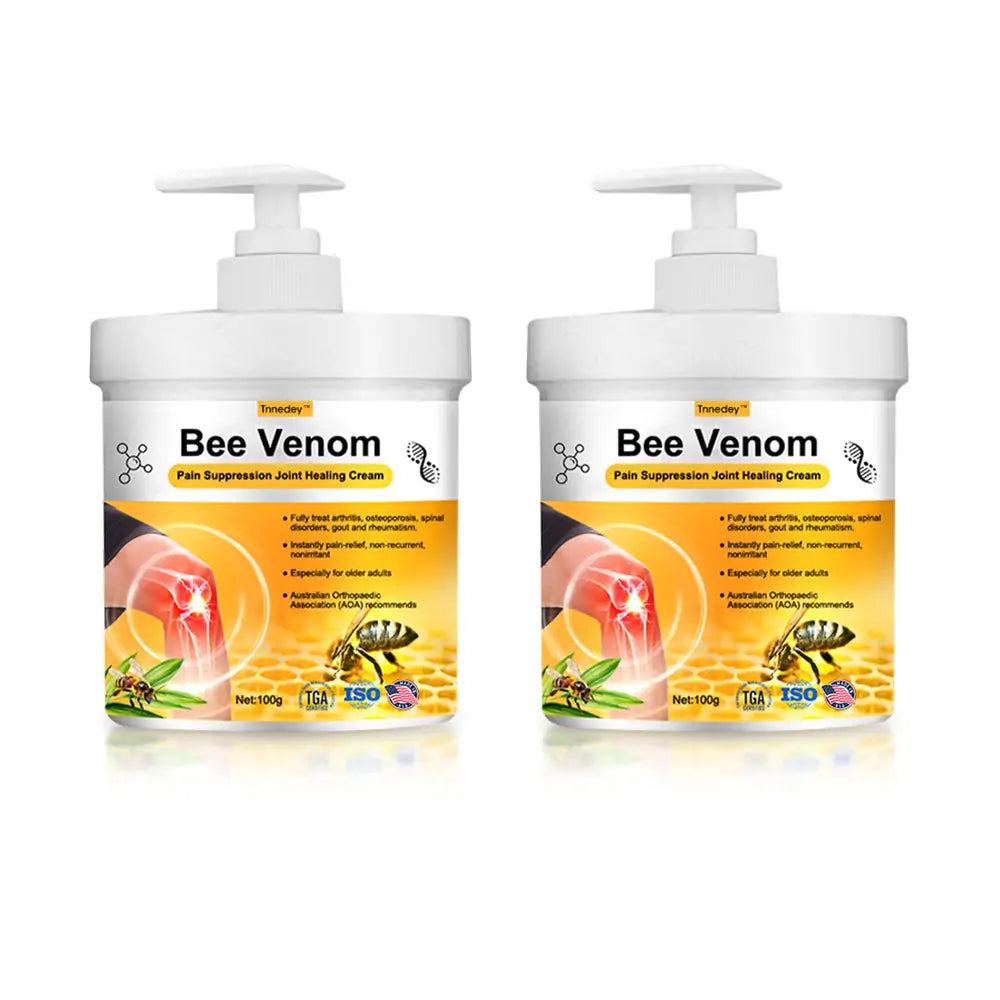 𝐓𝐧𝐧𝐞𝐝𝐞𝐲® Bee Venom Pain Suppression Joint Healing Cream (👩🏼‍⚕️COA Recommended)🔥🐝