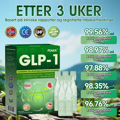| Offisiell Butikk | 𝐏𝐄𝐀𝐊𝐀® 𝐆𝐋𝐏-𝟏 𝐕𝐞𝐤𝐭𝐭𝐚𝐩 𝐎𝐫𝐚𝐥 𝐋ø𝐬𝐧𝐢𝐧𝐠 – 👨‍⚕️ Fedme, Hjerte- og karsykdommer, Diabetes, Søvnapné, Leddproblemer og Mer🌺