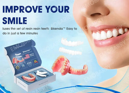 【Official Store】Bikenda™ Premium Custom Silicone Denture Set – Hurry, 30-Minute Flash Sale! ⏰