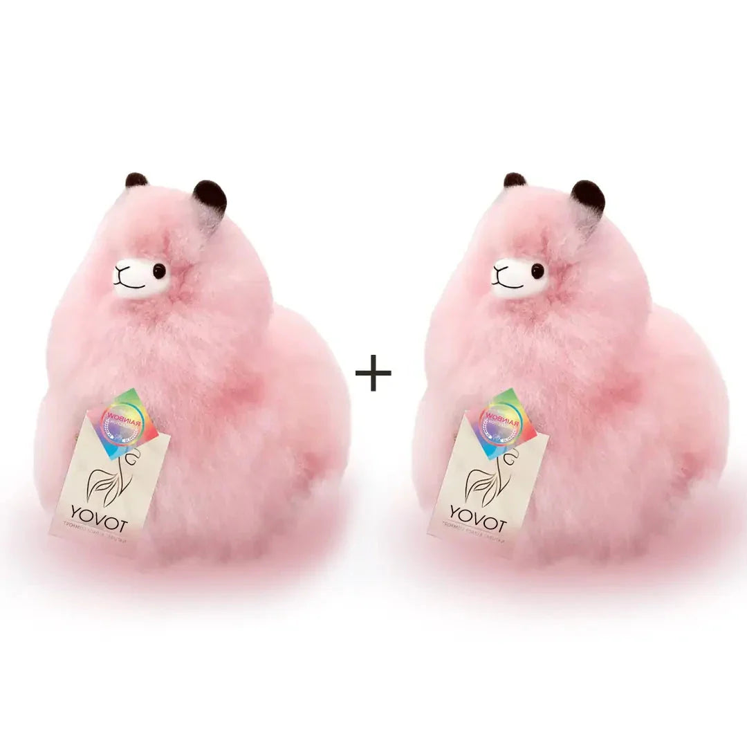 【LAST DAY 70% OFF 】 Hazelnut Dream Alpaca – Luxuriously Soft Handcrafted Plush (Made in USA) 🦙✨