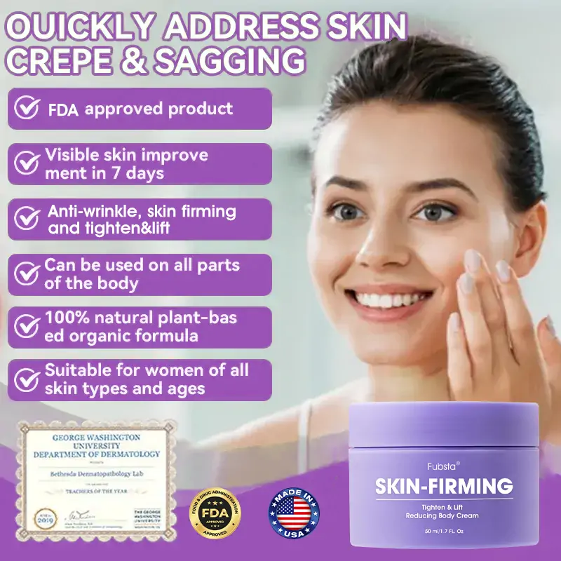 [OFFICIAL STORE] Fubsta® Skin Firming Tighten Lift Reducing Body Cream – Restore Elasticity & Achieve Youthful, Glowing Skin! ✨🌺