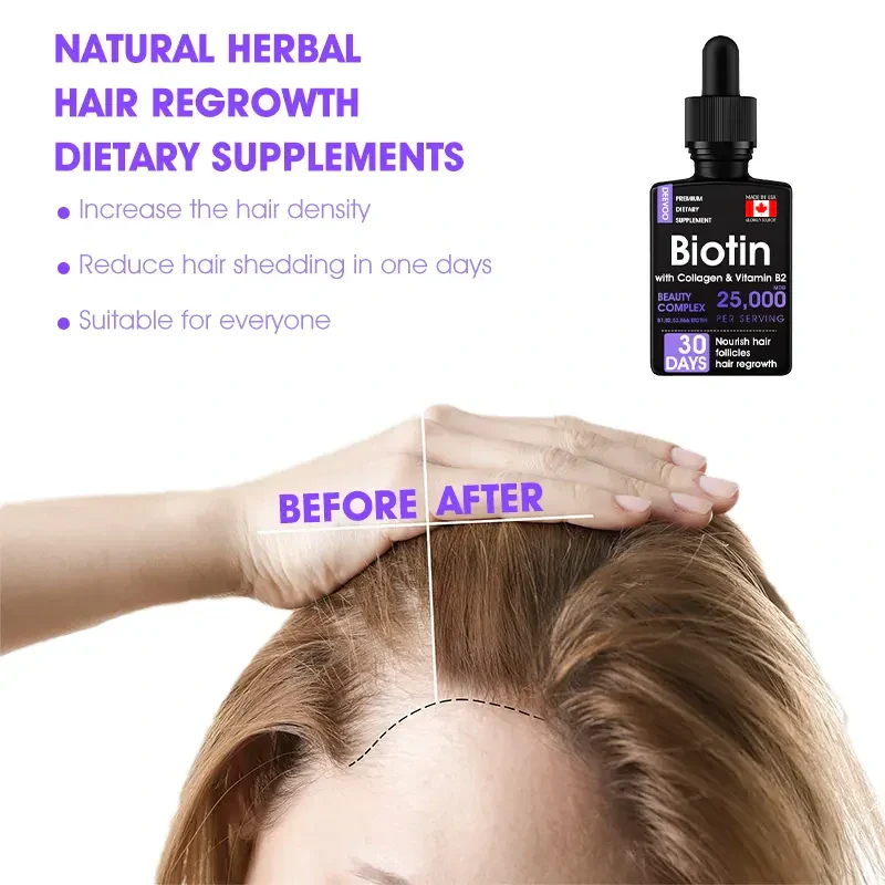 DEEVOO® ✨👩‍🔬 Hair Root Repair Growth Drops – Achieve Thicker Hair Fast⚡