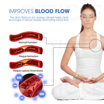 CZTICLE™ Titanium Ion Lymphatic Drainage Watch
