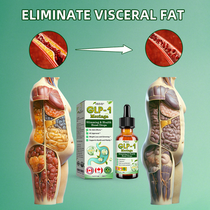 Deevoo® GLP-1 Moringa Slimming & Health Boost Drops💥( Food-grade fat burner – Developed by The Obesity Society)🔥💪