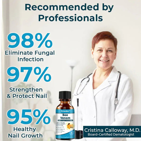 𝐓𝐧𝐧𝐞𝐝𝐞𝐲® Bee Venom Toenail Fungus Treatment Solution🐝💅 - Say Goodbye to Nail Fungus✨