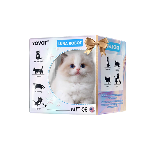 【Yovot® Official Store】LUNA the Robot Cat 😺& TOBY the Robot Dog🐶 – Perfect Pet Duo for Kids & Family – Last Day for Sale!