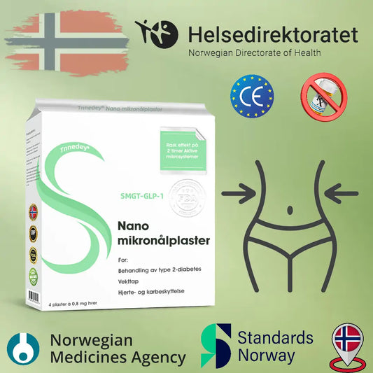 【Versjon 2025 med oppgraderinger】Tnnedey® 𝐋𝐚𝐥𝐮𝐭𝐢𝐝𝐞 (𝐒𝐚𝐱-𝐂𝐨𝐦𝐛𝐢𝐧𝐚𝐭𝐢𝐨𝐧) Nano Microneedle Patch (Uten smerte, langvarig, rettet mot diabetes, fedme og hjerte- og karsykdommer)